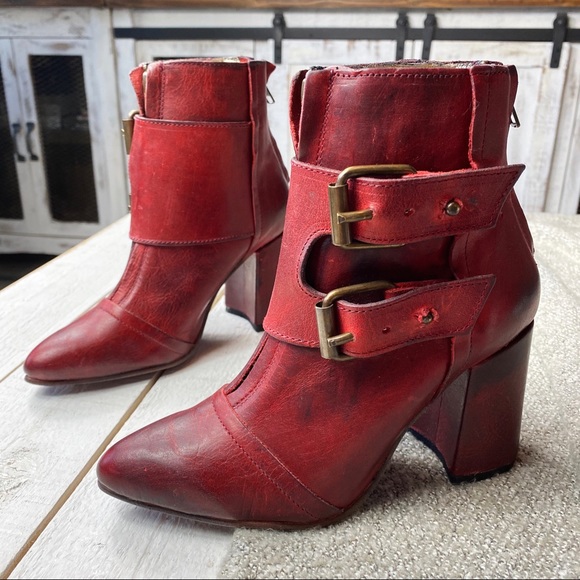 SOLD Freebird By Steven Joey Leather Ankle Boot - Picture 2 of 16